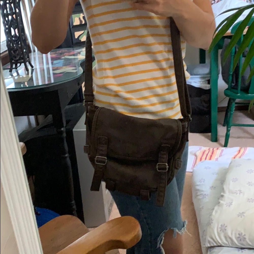 Brown crossbody